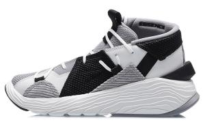 Баскетбольные кроссовки Jackie Chan женские, среднего размера, серые/белые/черные Lining