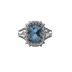 Alexander McQueen Серебряное кольцо для женщин