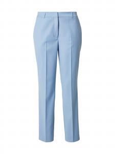 MORE & MORE Брюки с обычными складками 'HEDY' в светло-голубом цвете