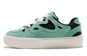 Кроссовки Feiyue Skateboarding Shoes Women's Low-top Black, зеленый