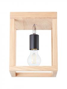 Потолочный светильник "Nerea" в натуральной отделке - (Ш)20 x (В)25 x (Г)20 см Brilliant, Natur  - (B)20 x (H)25 x (T)20 cm