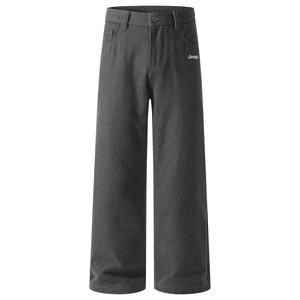 Повседневные брюки Unisex Moderate Straight Fit Jeep, темно-серый