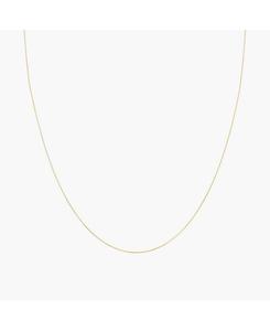 Колье Leena из стерлингового серебра с покрытием из 18-каратного золота, изящное, для повседневного ношения Bearfruit Jewelry, Yellow gold