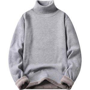 Толстовка унисекс с воротником-стойкой, утепленная и с флисовой подкладкой VanCamel, серый