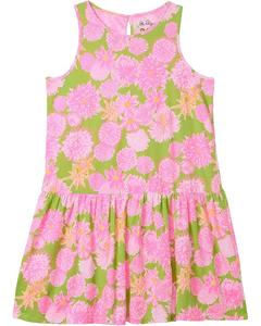 Платье Lilly Pulitzer Kids Mini Dixi Dress, цвет Multi Seaside Garden