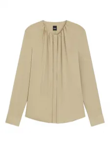 Блузка с длинными рукавами Boss, нейтральный