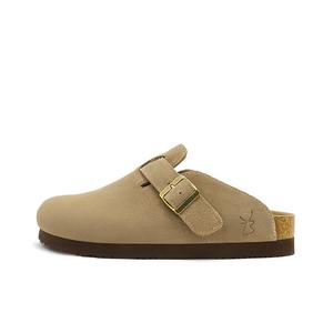 Закрытые тапочки женские UBZ, персиково-розовые