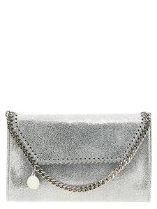 Кошелек на цепочке Falabella STELLA MCCARTNEY, серебряный