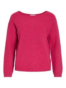 VILA Свитер 'VIVeriety' в темно-розовом цвете