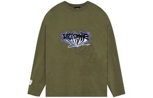 Футболка унисекс оливково-зеленая WE11DONE