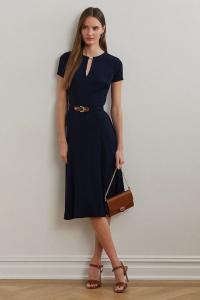Платье Lauren Ralph Lauren, темно-синий