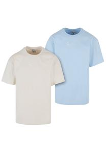 Футболка базовая SIGNATURE ESSENTIAL TEE 2-PACK Karl Kani, цвет light blue off white