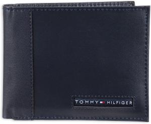 Мужской кошелек Tommy Hilfiger Passcase со съемным окошком для удостоверения личности, Navy Cambridge
