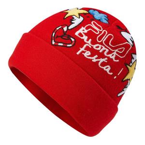 FILA KIDS Детская вязаная шапка из полиэстера Легенда красная, Legend Red