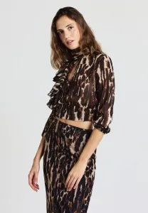 С блузкой с оборками Calliope, Var Marrone Scuro