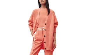 Свитер женский кашемировый Hermes Joey, оранжевый