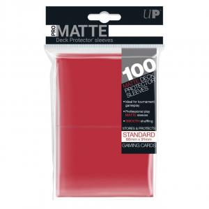 Аксессуары 100ct Pro-Matte Red Standard Deck Protectors