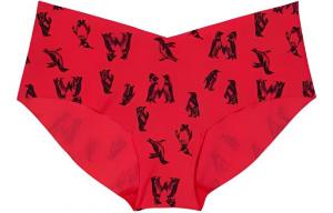 Victoria's Secret Женские трусы 1 упаковка красный принт animal