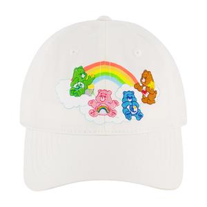 Бейсболка с радужными полосками от Care Bears Classic Group, белый