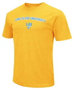 Мужская золотая футболка Colosseum LIU Brooklyn Blackbirds