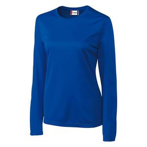 Женская футболка Ice pique с длинным рукавом Clique, Royal Blue