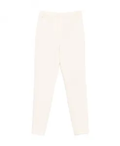 Узкие штаны-сигареты Patrizia Pepe, белый