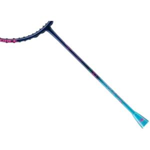 Лининг Тандерсторм 50 цельнокарбоновая бадминтонная ракетка атакующая жесткая головка продвинутый уровень унисекс одинарная рукоятка сине-зеленая