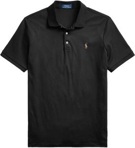 POLO RALPH LAUREN Мужская новая классическая поло, Polo Black With The Signature Multi-Colored Pony