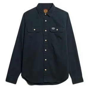 Рубашка Superdry Cotton Workwear, синий