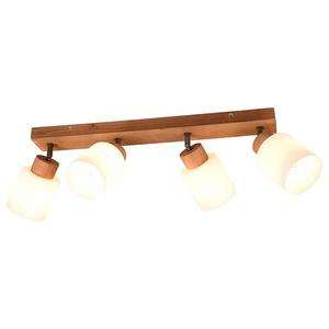 Потолочный светильник Reality Leuchten Assam цвет braun/weiß