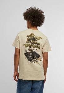 Футболка с принтом ROOT OF ALL TEE Mister Tee, песочный