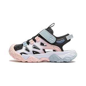 Сандалии детские Wade 2 PS черные/бледно-фиолетовые Lining Young, черный/белый