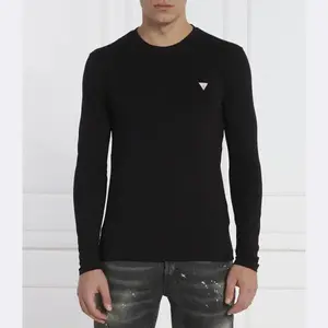 Очень тонкий крой с длинным рукавом Guess, черный