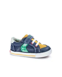 Детские текстильные крюшечные кроссовки Pablosky, темно-синий