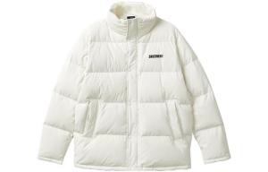 Пуховик мужской белый Skechers