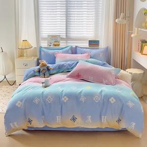 AVIVI Комплект постельного белья 1,2 м, 3 предмета, радужные облака