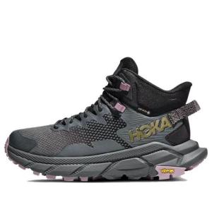 Кроссовки trail code gore-tex 'black castlerock' Hoka One One, черный