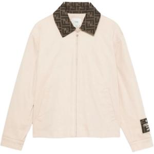Куртка FW25 для детей FENDI, бежевый