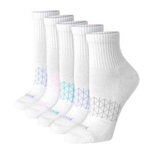 Женские носки Ultimate Absolute Active, 5 пар, hwuaa5 Hanes, цвет white w lav blue pink
