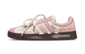 Adidas Кроссовки для скейтбординга VL COURT 2.0 с амортизаторами, износостойкие, нескользящие, женские, бежевые, розовые, коричневые