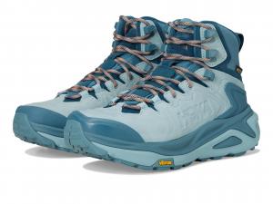 Ботинки женские Hoka Kaha 3 GTX на толстой подошве, бирюзовый