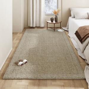 AOVOC Ковер 120х160 см из искусственной овчины для спальни/гостиной в стиле ваби-саби, толстая версия Zhen