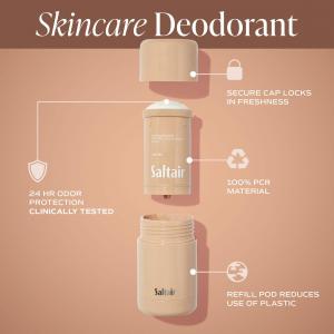 Дезодорант Santal Bloom Skincare Deodorant Saltair, 1.76 oz