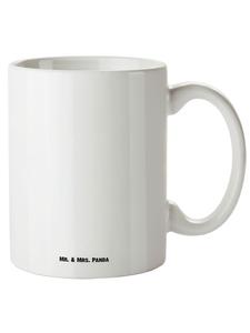 Персонализированная кружка XL без слов белого цвета Mr. & Mrs. Panda