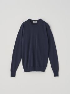 Вязаный пуловер с круглым вырезом и длинными рукавами | DILLIE | 30G Современный крой