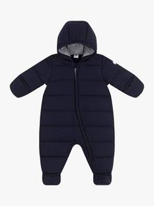 Детский утепленный комбинезон с капюшоном Petit Bateau, Smoking