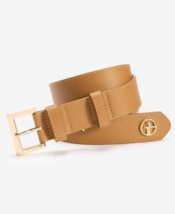 Ремень для брюк с логотипом Giani Bernini, Walnut