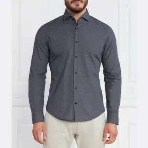 Jsh Pai с рубашкой узкого кроя Joop!, синий