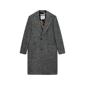 Мужское черное пальто MOSCHINO