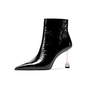 Ботильоны женские 8,5 см Shesrim, Black